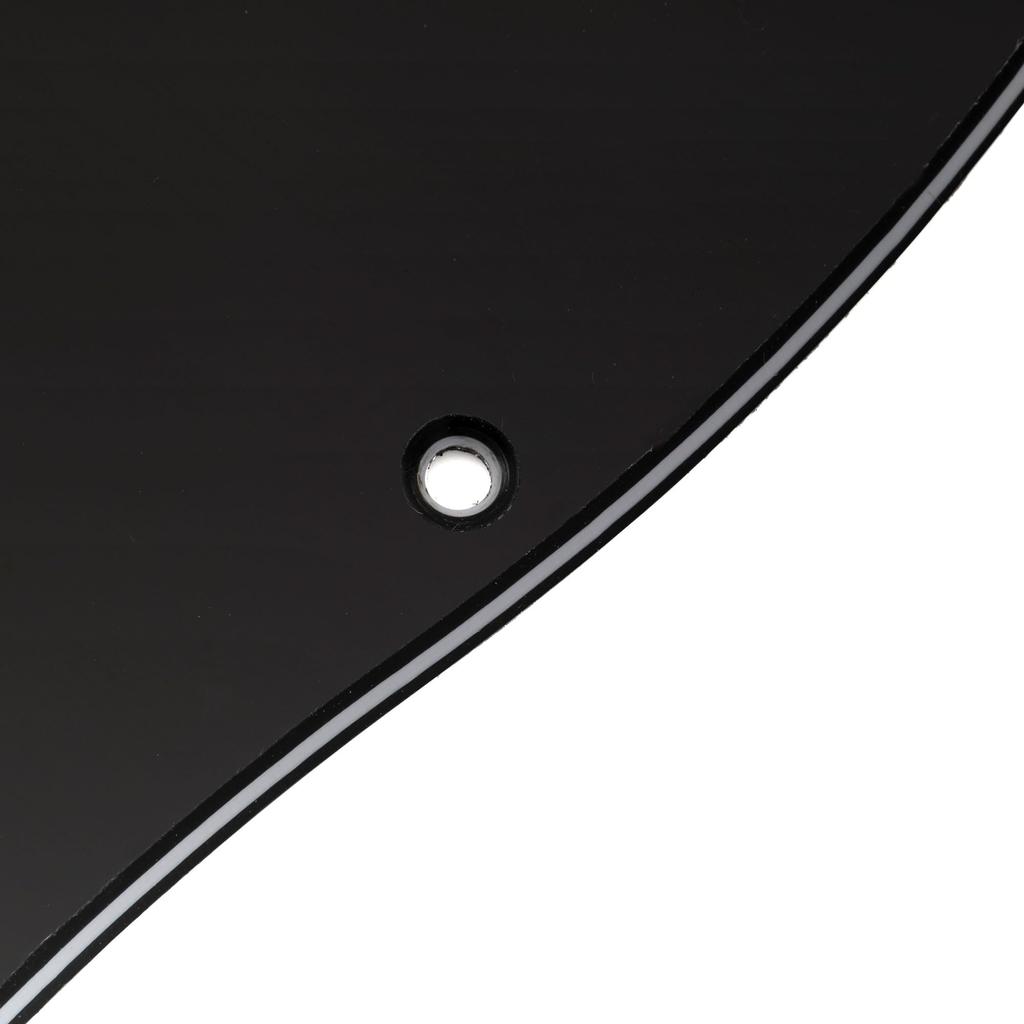 Musiclily Pro 11-Hole ST HSS Pickguard for Squier Sonic Strat Electric Guitars, 3-Ply, Black