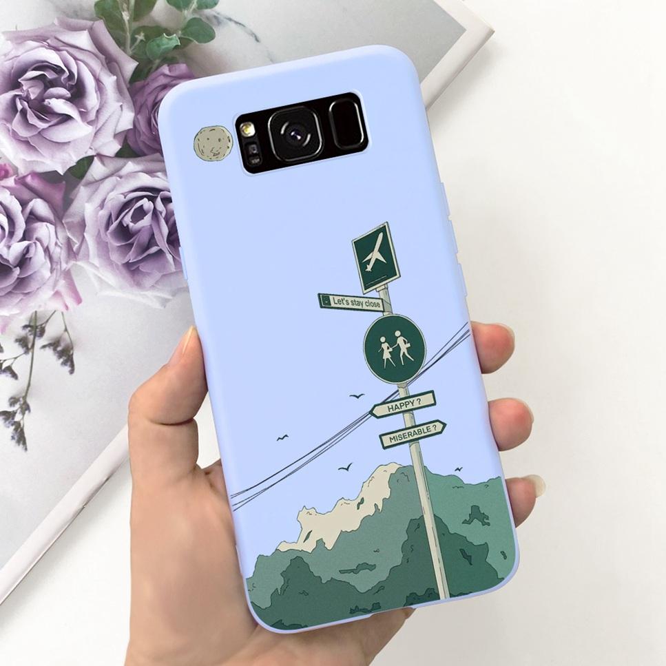 New For Samsung Galaxy S8+ SM-G955F Case Luxury Flower Butterfly Soft Silicone Cover For Samsung S8+ S8Plus S8 Bumper Phone Case