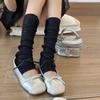 Women's Mid-Calf Bow Ballet Pile Socks - Spring/Autumn Style