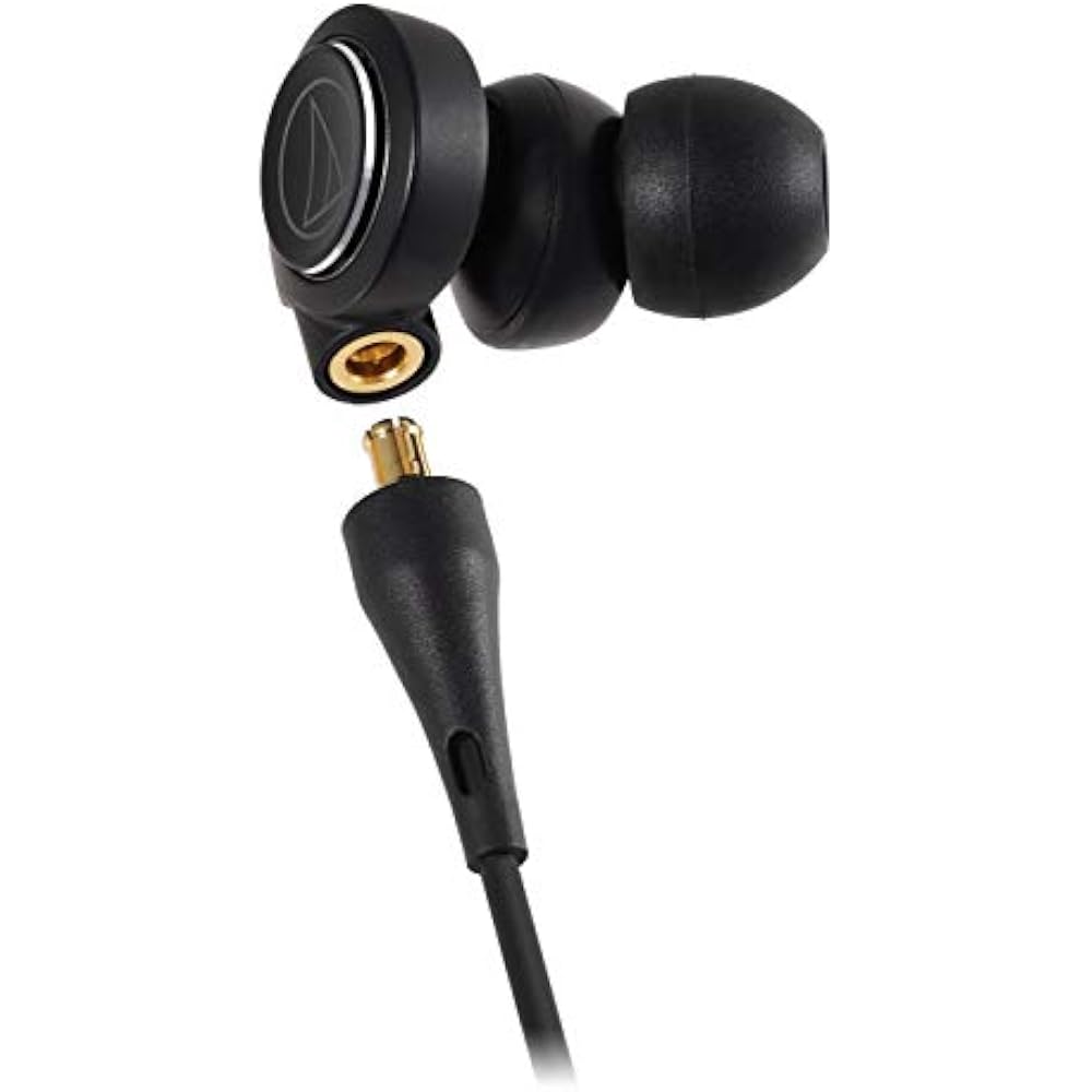 Audio-Technica ATH-CKS1100X Earphones, Wired, In-Ear, Deep Bass, Hi-Res, Hi-Res Audio Compatible,...