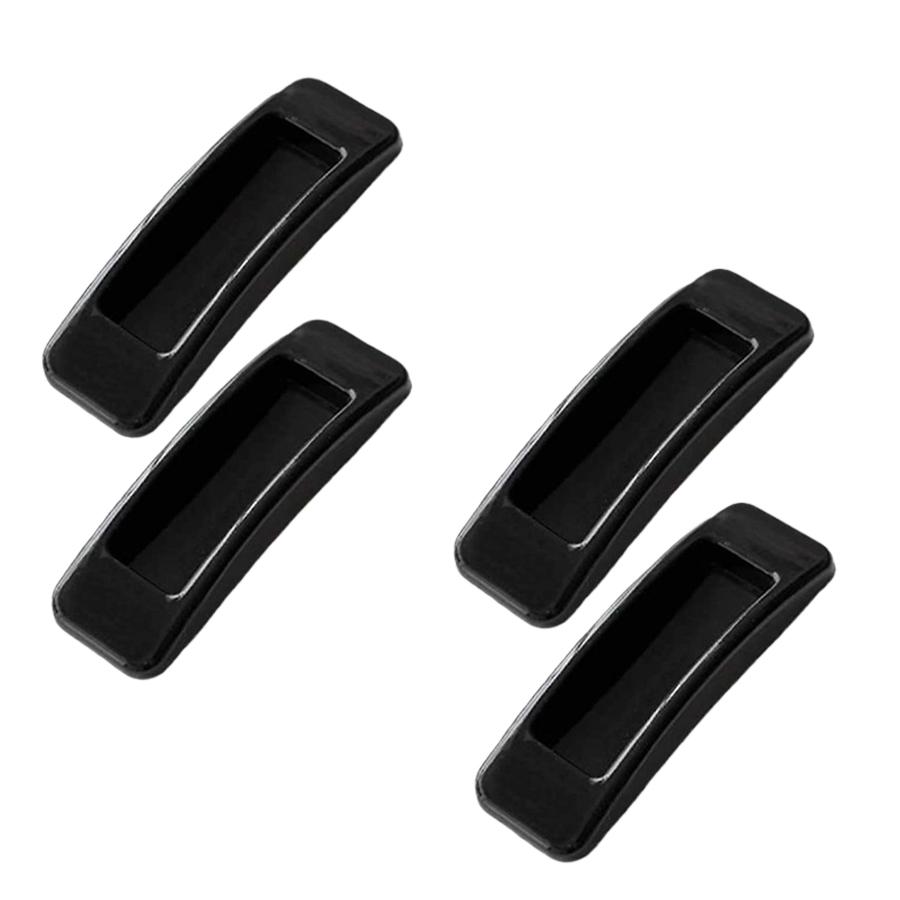 

4Pcs Self-Adhesive Door Window Handle, Safe Opening Assist for Windows Doors Cabinet Wardrobe Home Tools чёрный