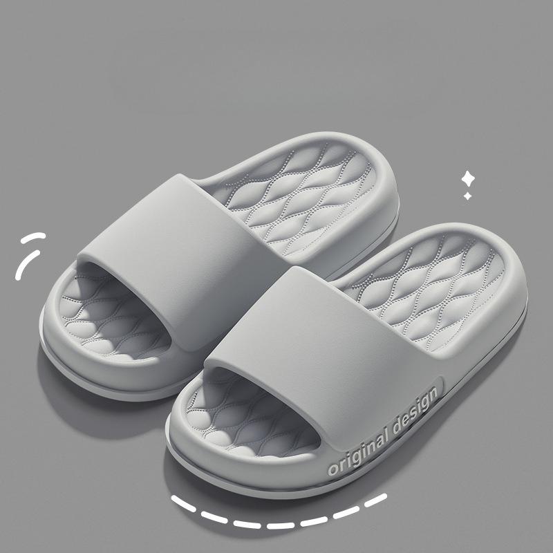 

Unisex s Trend Summer Slippers Soft Non-slip Slipper for Home Beach Indoor Outdoor 44-45 сірий