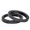 1Pc LBH Type Hydraulic Cylinder Oil Seal Rubber Double Acting Dust Sealing Ring Seal O-Ring Gasket for Shaft(28x36x(4.5-6) Mm)