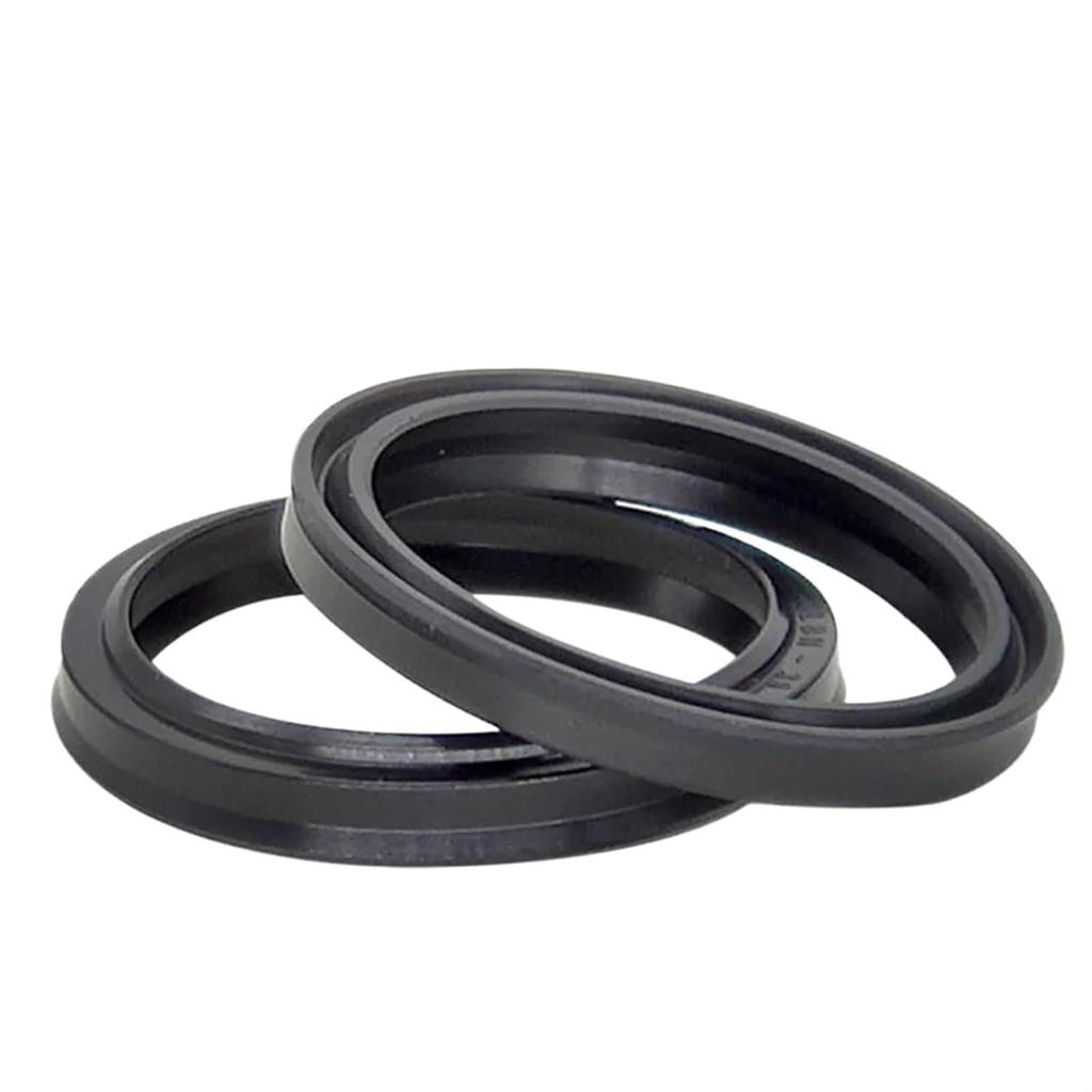 1Pc LBH Type Hydraulic Cylinder Oil Seal Rubber Double Acting Dust Sealing Ring Seal O-Ring Gasket for Shaft(28x36x(4.5-6) Mm)