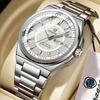 Fashion Classic Man Watch Waterproof Luminous Date Week Luxury Men Watch Stainless Steel Quartz Business Men's Watches