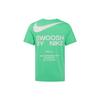 Nike T Shirts Men's Green Crew Neck Moderate Straight Fit DZ2882-363