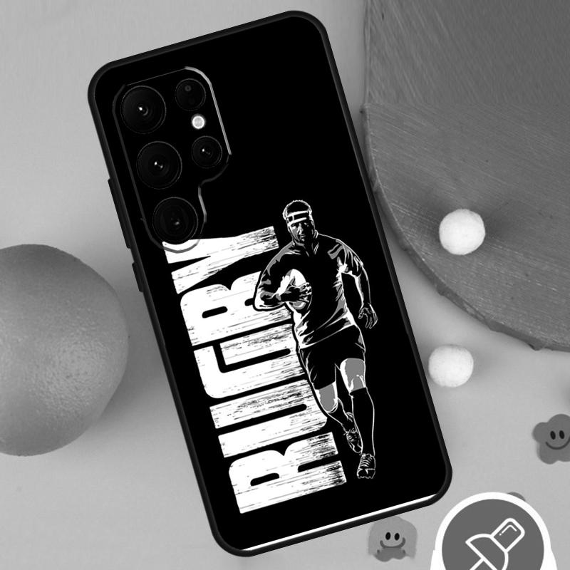 Rugby Phone Case For Samsung Galaxy S25 Ultra S24 S22 S21 Ultra S9 S10 S20 Plus S23 FE Funda Cover