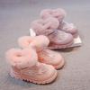 Winter Kinderstiefel Verdickte Baumwollschuhe für Kinder Warme und Verdickte Baby Winterstiefel für Mädchen