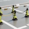 70cm No Parking Rubber Traffic Safety Cone