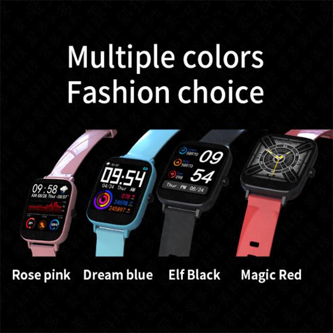 Zsd Smart Horloge GT168 Mannen Full Touch Waterproor Fitness Tracker  Bloeddruk Smart Klok Vrouwen Gts Smartwatch Voor Android Ios|Smart Watches|  - AliExpress