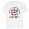 Funny Neurodiversity Brain Autism Awareness ASD ADHD Unisex Women TShirt Graphic Tee Y2k Top Lovely Gifts Short Sleeve