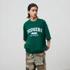 New MLB SS24 Set In Sleeve T Shirt Unisex Dark Green 3ARSV0143-07GND