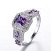 Platform Shi Exquisite Ring, Simple Style