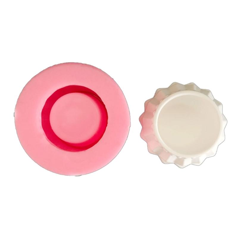 Resin Epoxy Candlestick Silicone Mold Candle Base Mould Candle Holders Casting Molds DIY Ornaments Tabletop Decoration