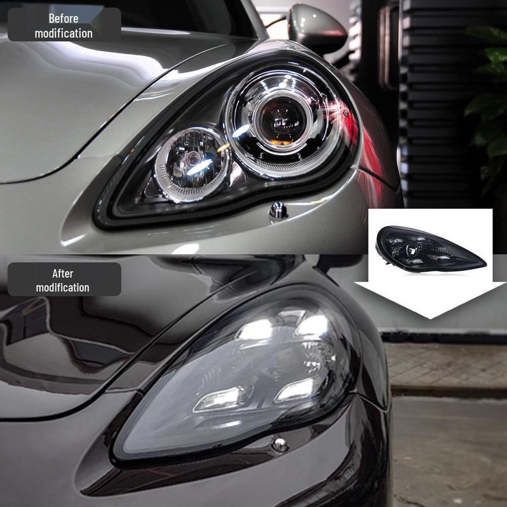 Compatible LED Matrix Headlight Assembly for 2010-2013 Porsche Panamera Retrofit