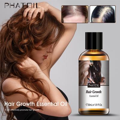 PHATOIL 30 ml Bileşik Uçucu Yağlar Saç Büyüme için Iyi Onarım Tedavisi Bakım Saç Derisi Suda Çözünür Yağ Doğal Bitki Uçucu Yağ