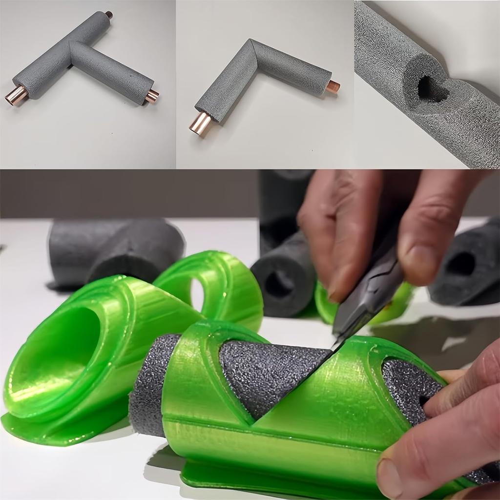Narzędzie do cięcia rur piankowych - przyrząd do cięcia izolacji w 3 modelach, do izolacji rur w domach (41,46,53mm-3szt)