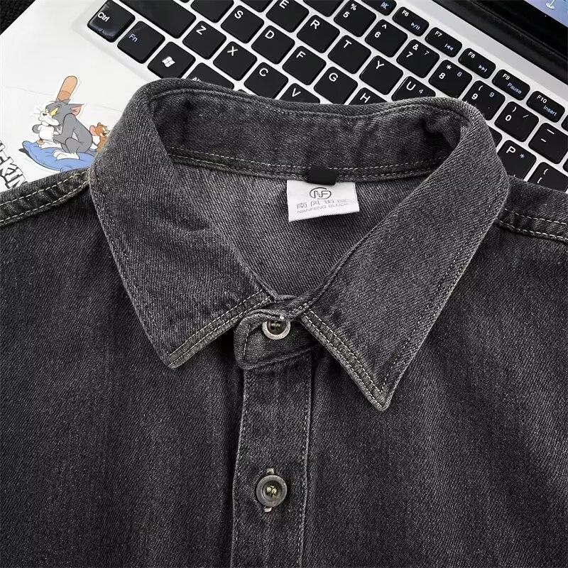 Half Sleeved Men'S Design Sense Niche Summer Trend Top Versatile Handsome Casual Shirt