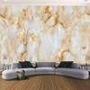 Light Luxury Marble Wallpaper Golden Marble Wall Murals Living Room Home Decor