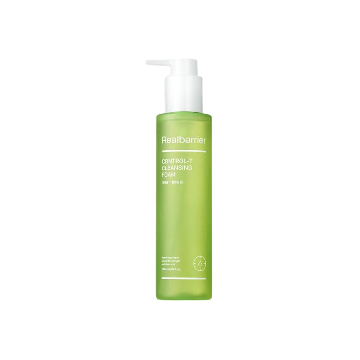 Real Barrier Control-T Cleansing Foam 200ml Low pH Sebum Control & Pore Purifying Cleanser