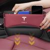 Złapacz szczelin przedniego siedzenia samochodowego Wypełniacz szczeliny bocznej siedzenia Organizer Specjalne pudełko do przechowywania w szczelinie siedzenia dla Tesla Model 3 Model S X Y