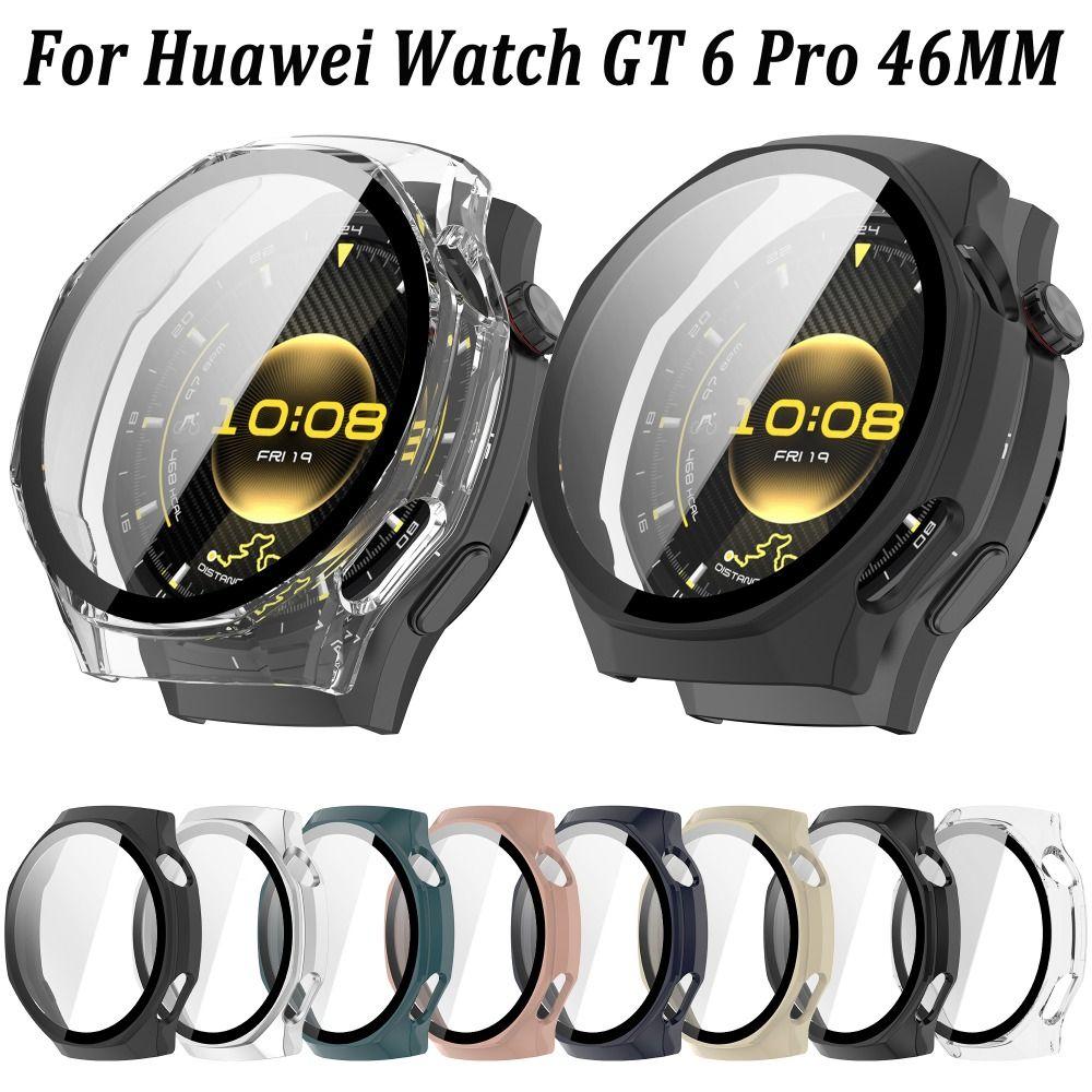 Vollschutz-Displayschutz-Abdeckungsschale für Huawei Watch GT 6 Pro 46mm Smartwatch-Zubehör