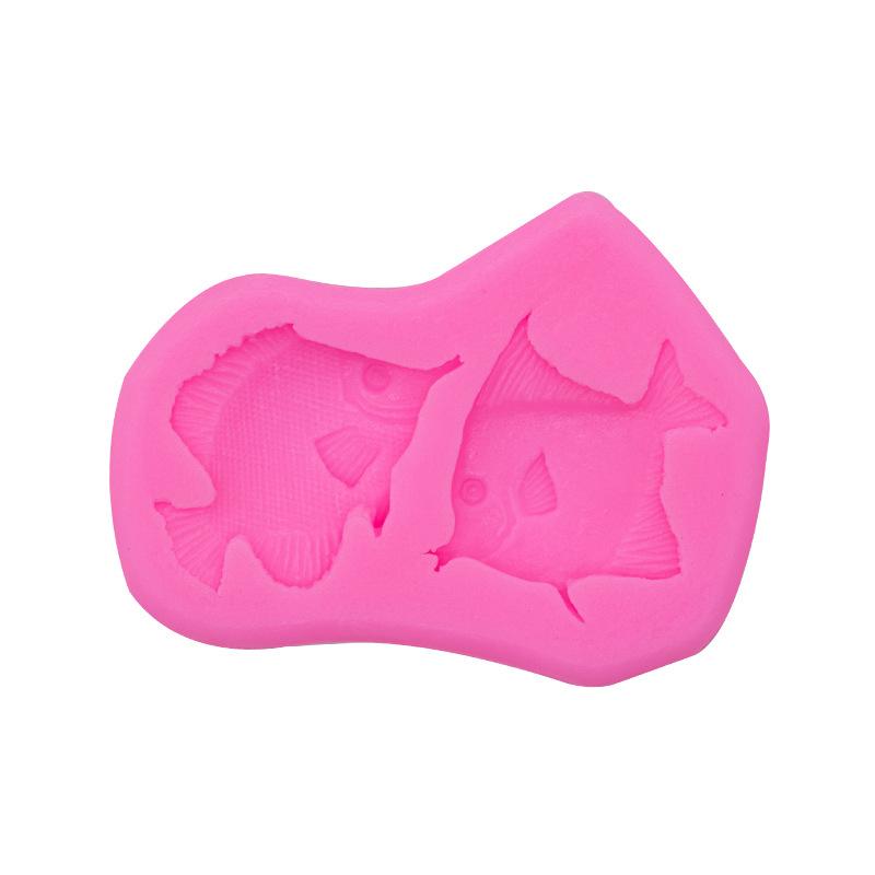 Fishs Silicone Molds Fondant Mold Cake Decorating Tools Candy Chocolate Sugarcraft Gumpaste Mold Baking Tool