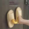 Dopamine Suction Cup Slipper Holder Multifunctional U-Shaped Moisture-Proof Rack for Bathroom Laundry Room Storage