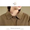 Real Shot Women’s Artistic Long Sleeve Lapel Jacket - 2026 Spring/Autumn Korean Style, Loose Fit, Plus Size, Casual and Versatile.