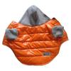 Wasserdichter Hunde-Kapuzenpullover, Winter-Hundemantel, Hundekleidung für kaltes Wetter, bequeme Haustier-Hundejacke, verdickende warme Welpen-Hundekleidung mit Kapuze, Herbst-Winter