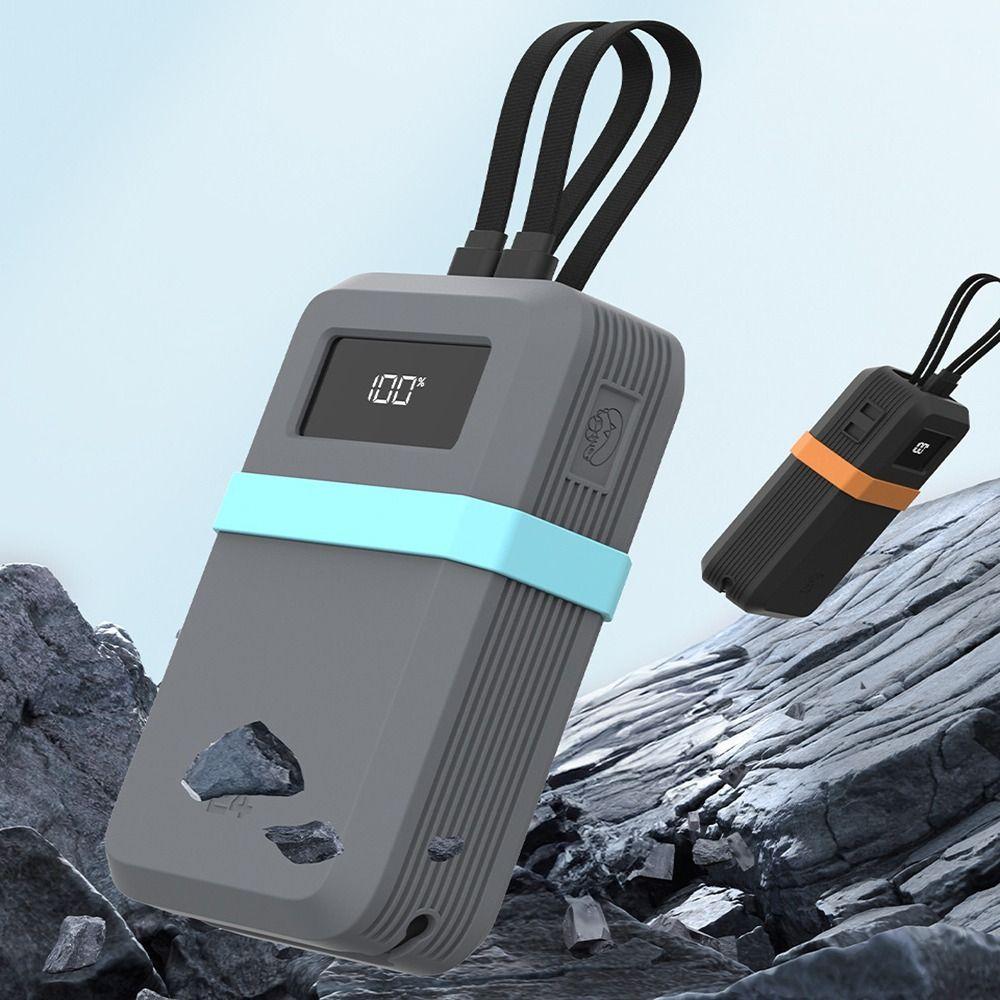 Dustproof Silicone Case Protective Cover for CUKTECH CP24 20000mAh Power Bank 40W Travel