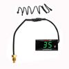 KOSO Water Temperature Gauge Mini Meter Thermometer Motorcycles Universal For XMAX300 250 NMAX155 CB400 CB500X Sensor Accessorie