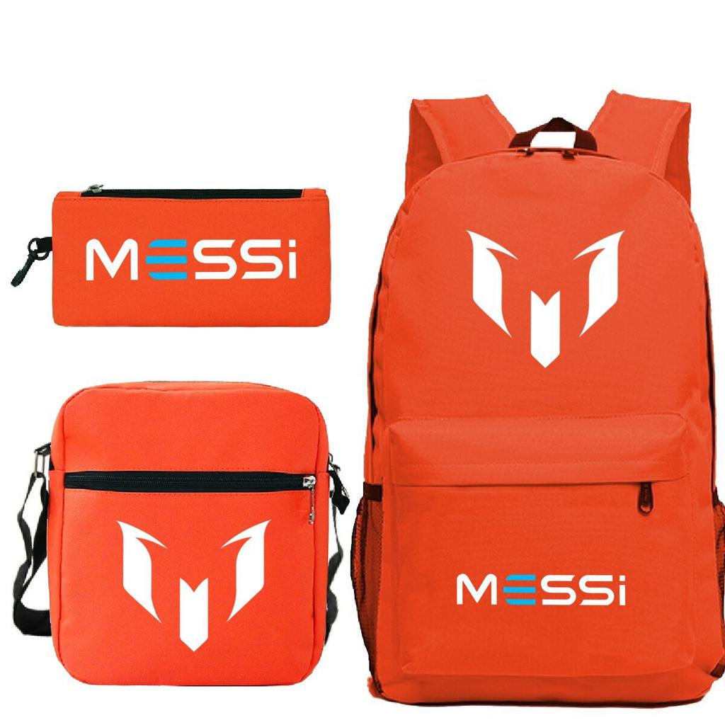 Football Printed Student Backpack Multifunctional Usb Interface Large Capacity Leisure Travel Backpack