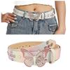 Punk Butterfly Waistbands Adjustable Women Waist Belt Elegant Waist Belt  Dress Decoration