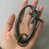Stylish Y2K Star Carabiner Keychain Minimal Stainless Steel Star Carabiner Keychain Pendant for Bags and Backpacks