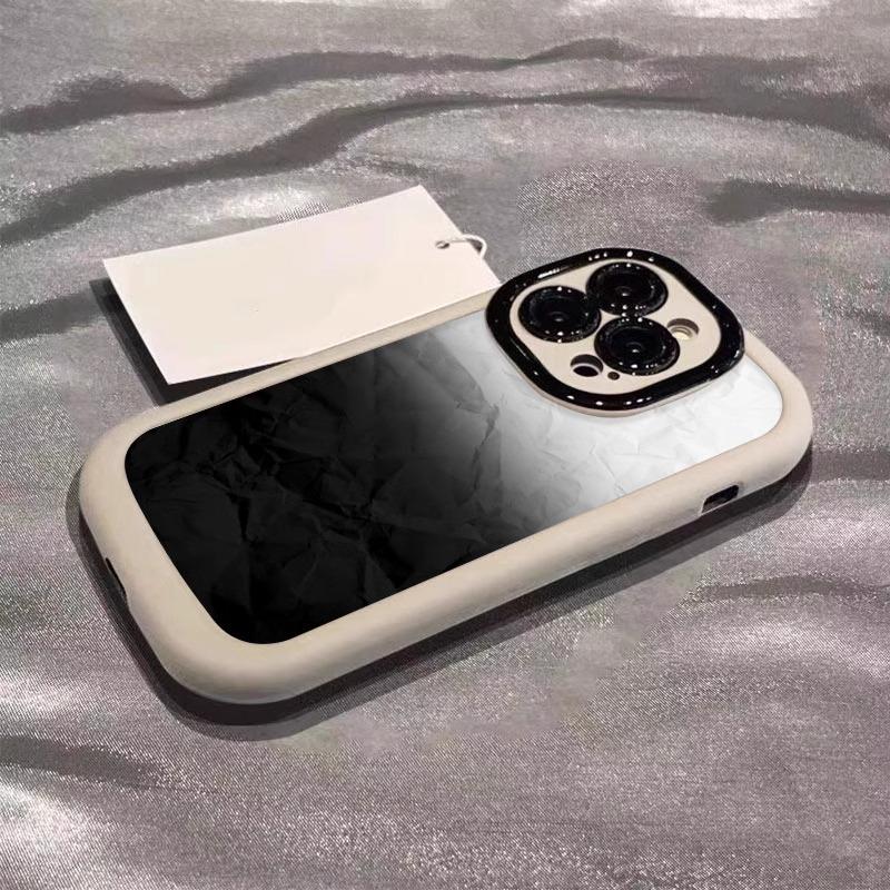 Applicable To Apple 16promax Mobile Phone Case New Painted Iphone14pro Simple Gradient 15 Puff 13 12