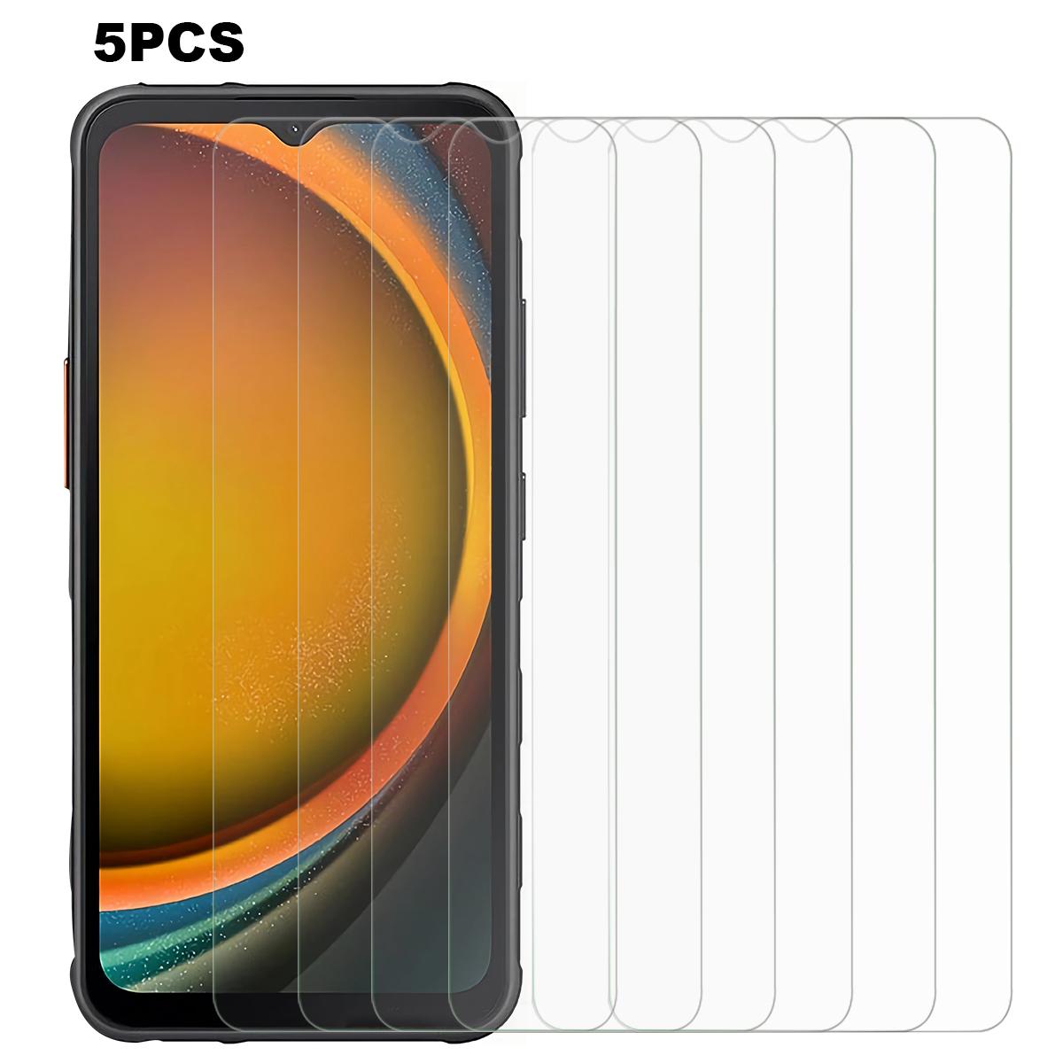 

5 ШТ. Для Samsung Galaxy Xcover7 Захисне Скло Екрану Загартоване 2.5D 0.3мм HD Прозора Плівка As Shown A