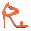 Scarpe da Donna Sexy con Tacco Alto in Vernice a Punta Aperta Rosse Scarpe da Sposa 11cm Sandali Estivi da Donna