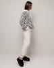 Women's Leopard Suit 30111 White Jacket Pants