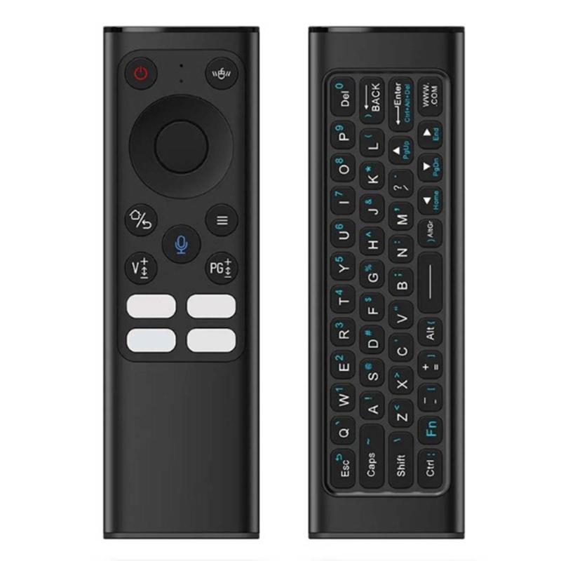 2.4G Air Mouse Wireless Keyboard Remote Control Remotes Learning 6-Axises Motion Sense for TV