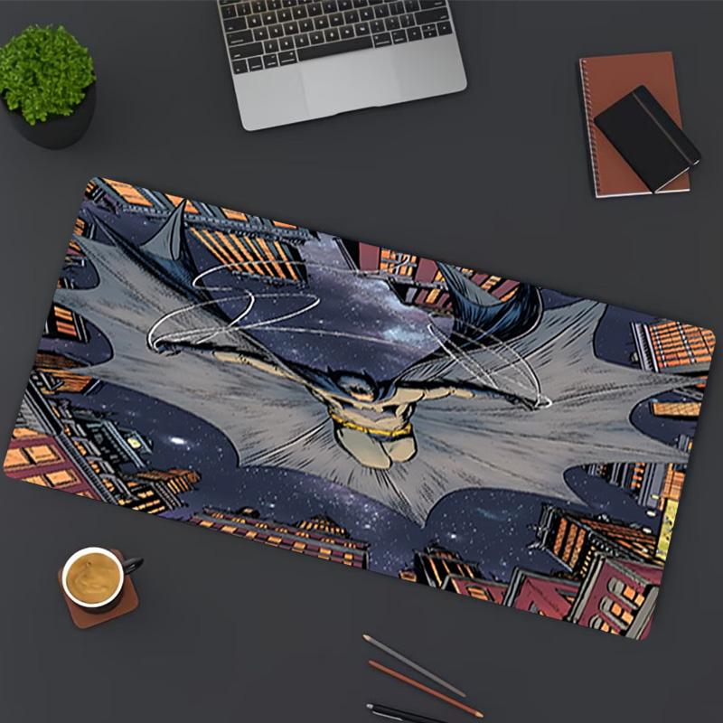 Batman Print Mouse Pad, for Keyboard Pad Laptop PC Mat for Office Home Use, Desk Decor, Perfect Birthday Gift for Gamers