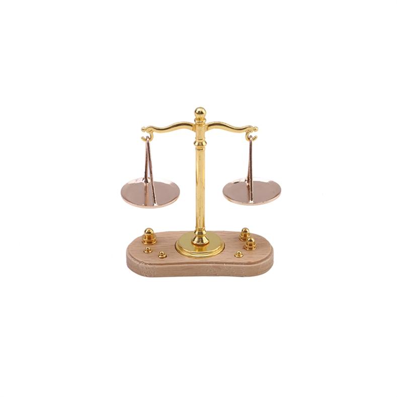 Vintage Doe-het-zelf Handgemaakte Bureau Ornament Accessoires Balansschaal Gewicht Slinger Display Decoratie