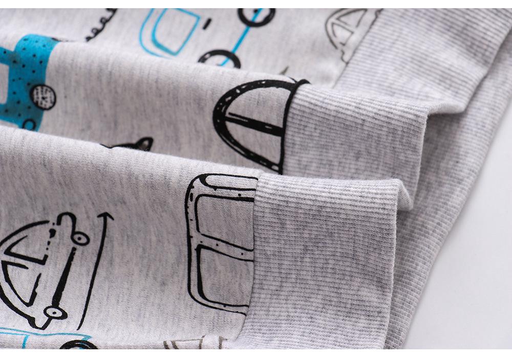 Felpa con Maniche Lunghe e Cartoon - Nuovo Stile Autunnale Europeo & Americano per Bambini