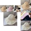 Adjustable Summer Uv Protection Hat For Women With Large Brim And Ponytail Slot