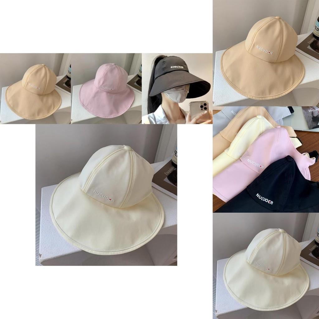Adjustable Summer Uv Protection Hat For Women With Large Brim And Ponytail Slot