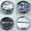 4 Stück Für Mercedes Benz AMG C207 C218 A207 C117 CLA CLS E-Klasse W212 S212 X166 W176 W205 75mm Auto Radnabendeckel Logo
