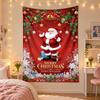 Tapiz Navideño Colgante de Pared Para Dormitorio Sala de Estar Decoración de Pared Regalo Festivo