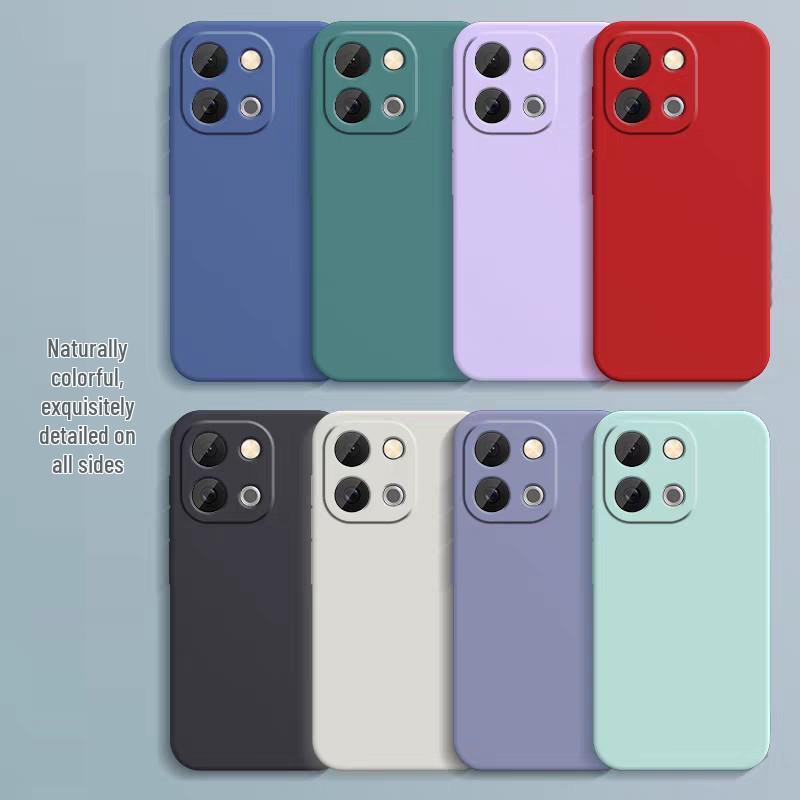 iQOO Z11i Liquid Silicone Phone Case - Full Coverage, Anti-Drop Protective Cover