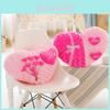 Heartshaped Velvet Love Pillow With Pp Cotton Filling For Valentines Day Gift