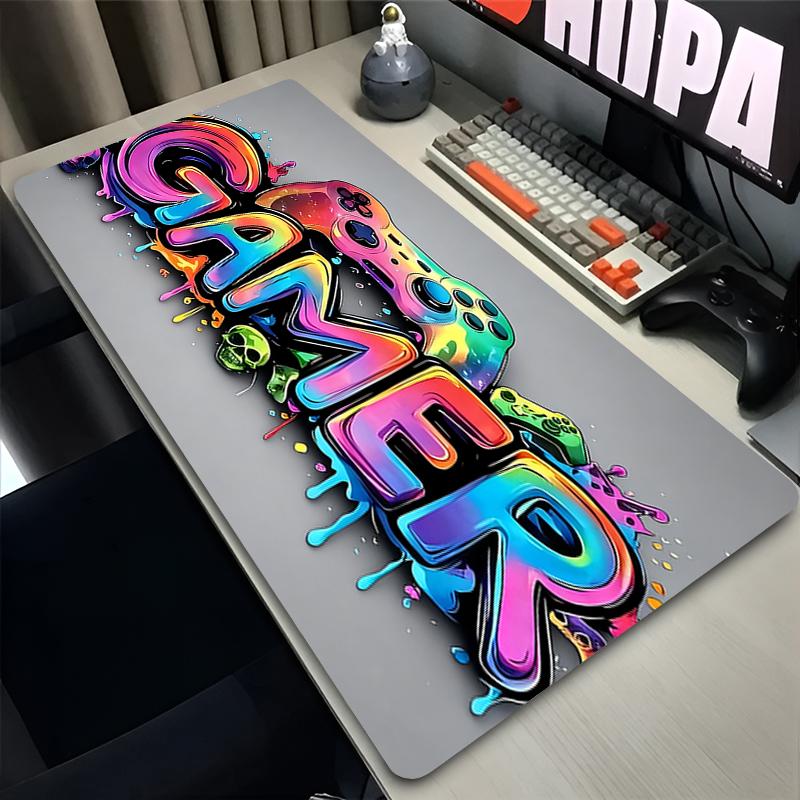 Colorful Mouse Pad Office Computer Gamer Desk Mat Large Game Controller Keyboard Pad Foldable Portable Anti Skid Gaming MousePad